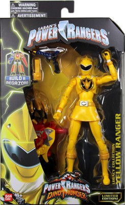 power rangers dino thunder yellow legacy figure