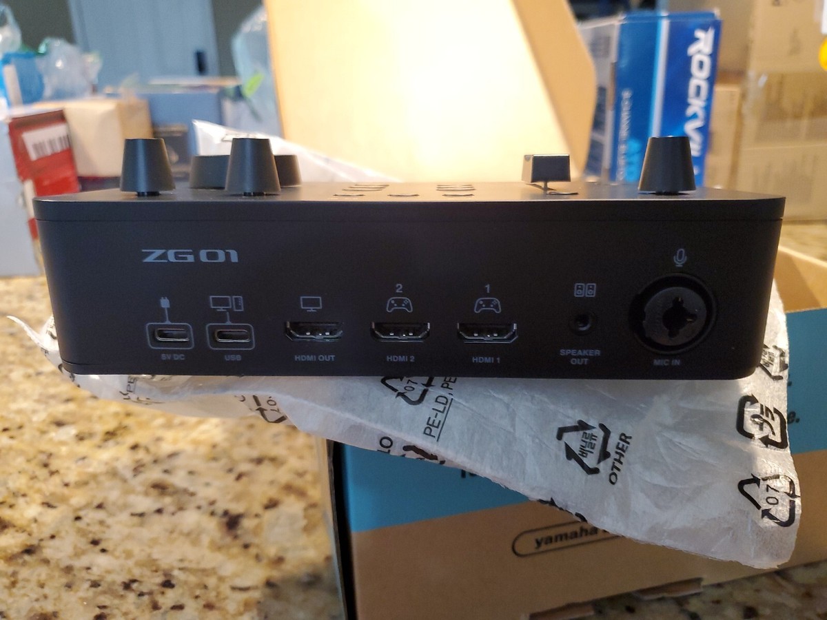 【美品/動作確認済】YAMAHA ZG01 Amazon.co.jp: ヤマハ(YAMAHA) ゲーム/配信用オーディオミキサー ZG01