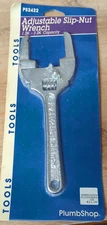 Adjustable Slip & Lock- Nut Plumbers Wrench 