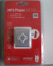 Difrnce MP755 Player MP3 Of 2GB With Clip for The Belt