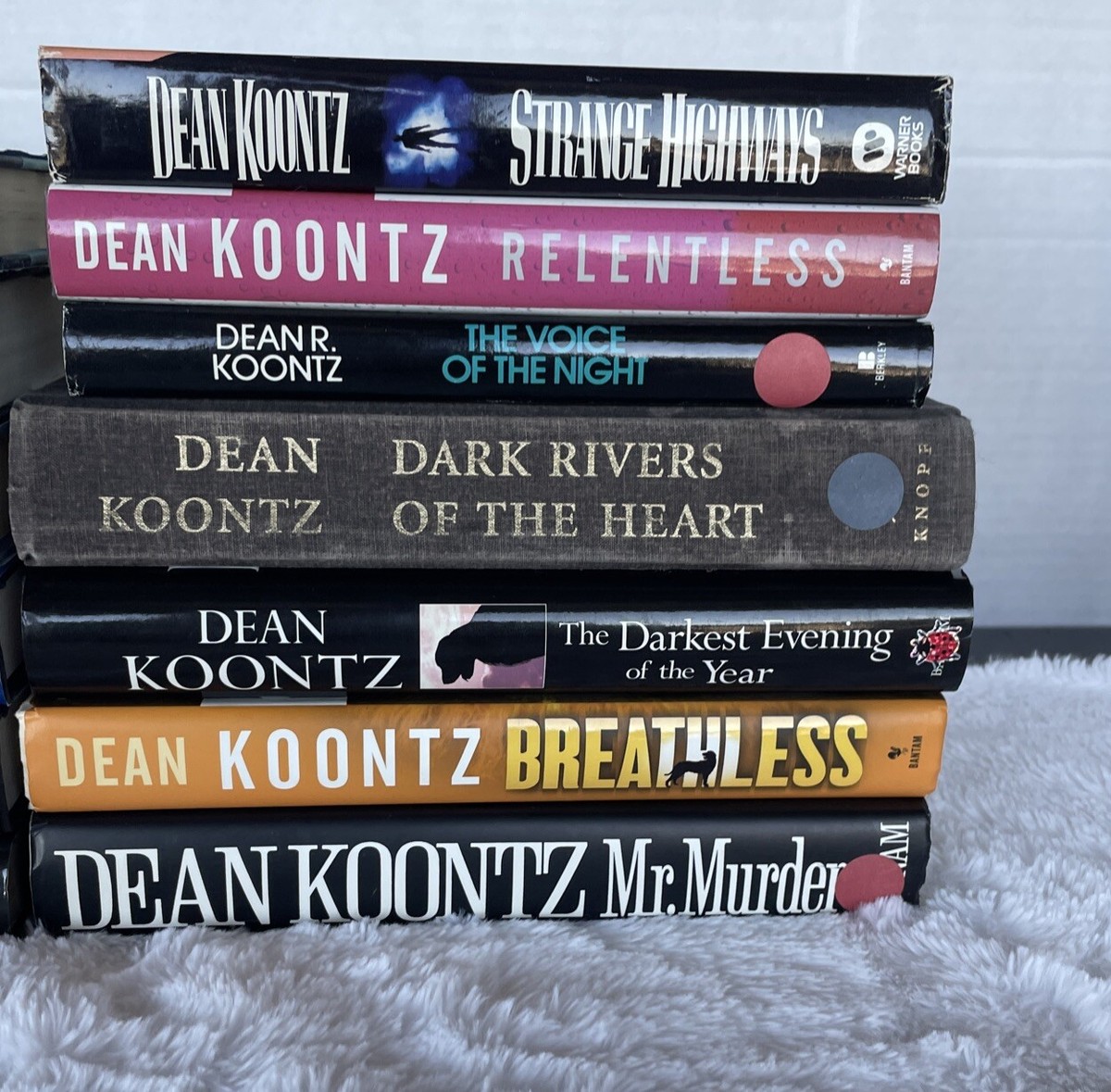 Lot of 13 Dean Koontz Hardback Books With Dust Jackets ( 1