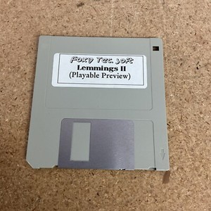 Jeu Lemming Sur Disquette Pour Commodore Amiga – PSYGNOSIS – Non Testé