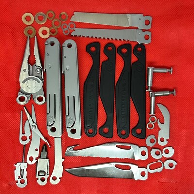 NEW Black & Stainless Leatherman Charge+ Plier Multitool: Part For Mod or Repair
