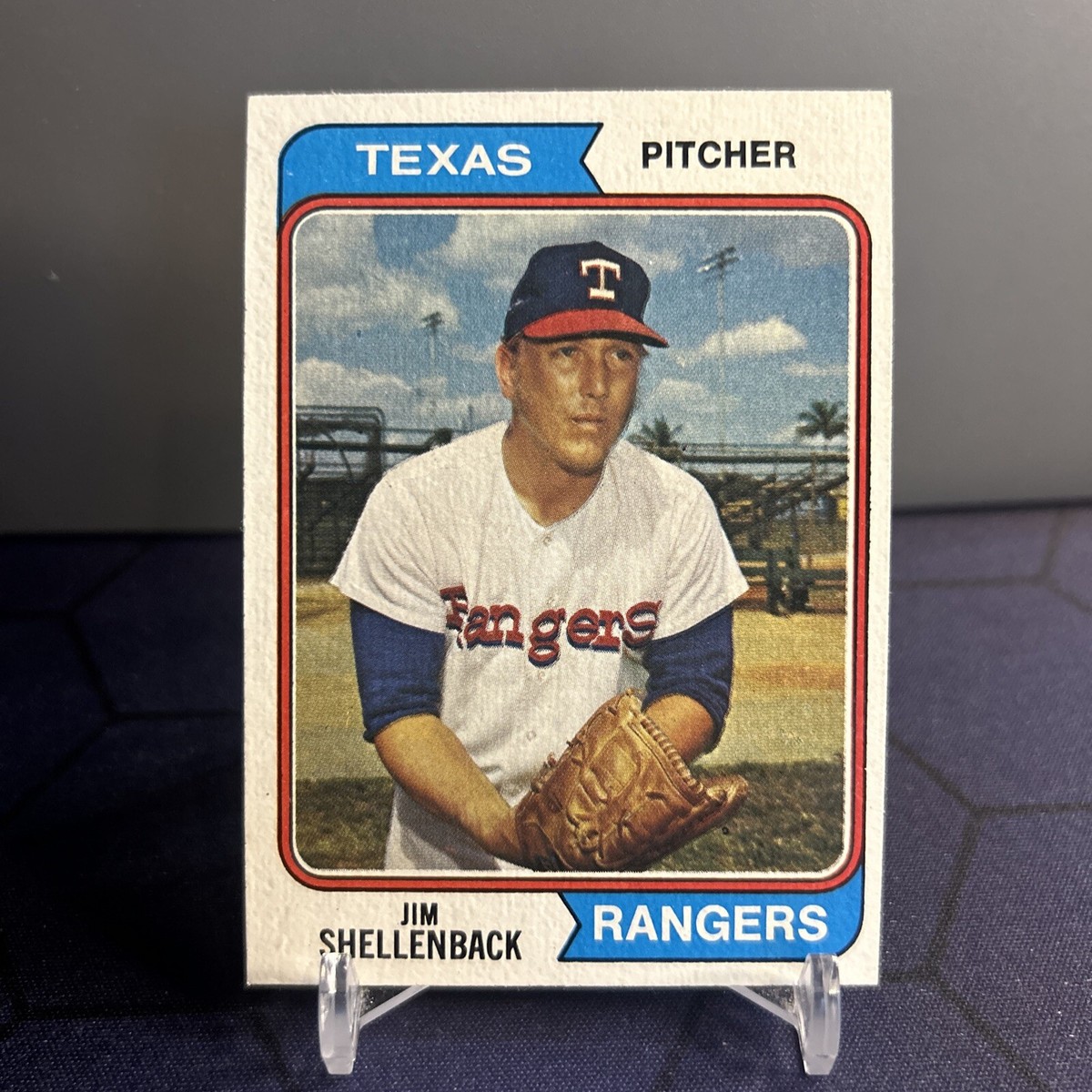 1974 Topps Baseball Jim Shellenback Texas Rangers #657 | eBay