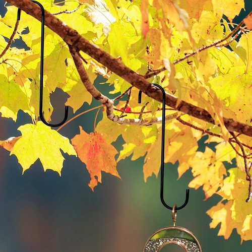 12 inch 8 Pack Extra Heavy Duty Extra Large S Hooks for Tree Branch, Bird Feeder - Picture 3 of 6