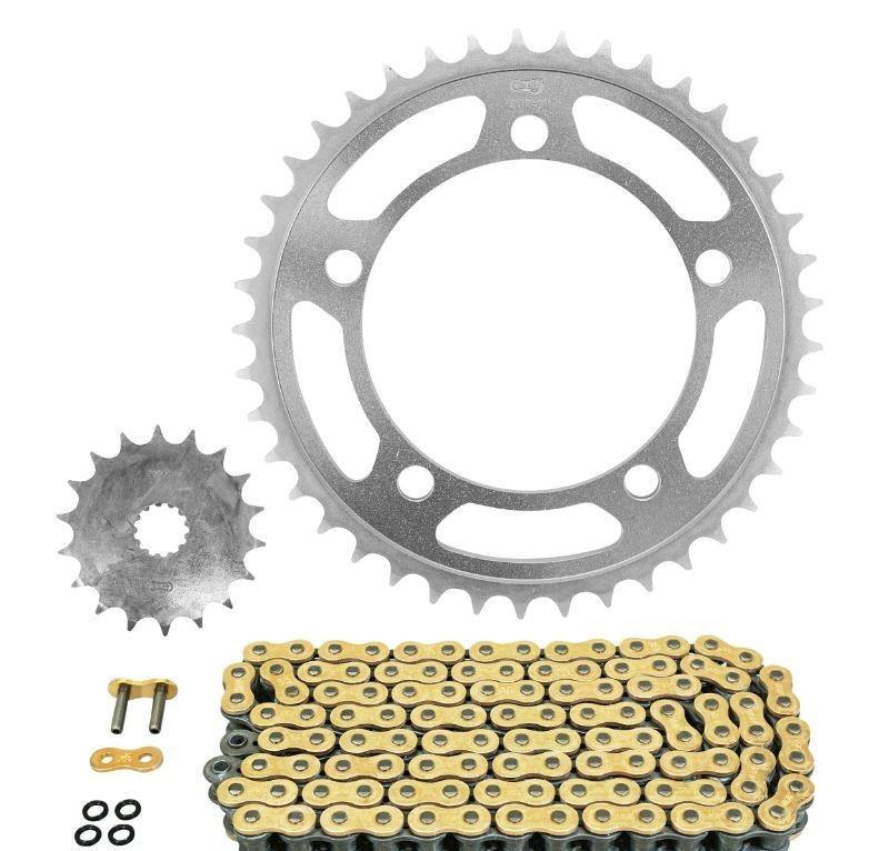 Kit chaine Suzuki GSX 1400 Afam pas 530 couronne 120 140 12.5