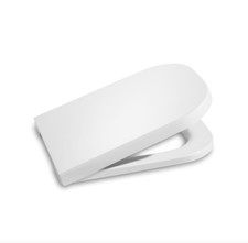 Roca The Gap A801472006 Square Soft Close Toilet Seat - White
