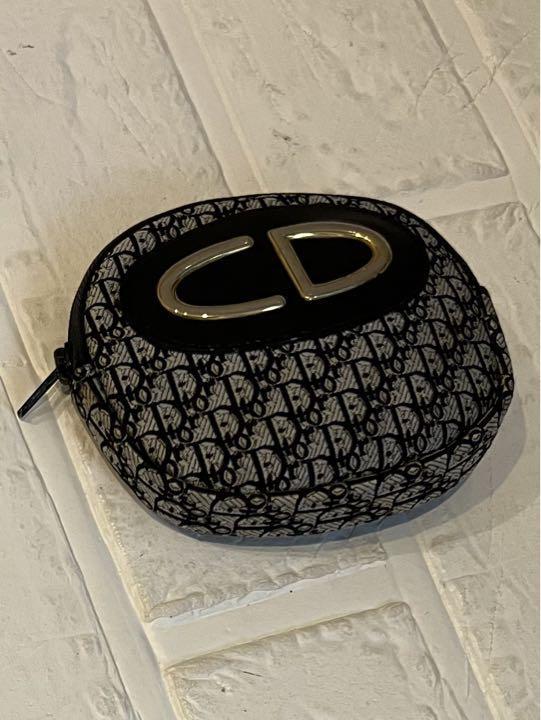 Christian Dior Coin Case Coin Purse Vintage Trotta Ladies