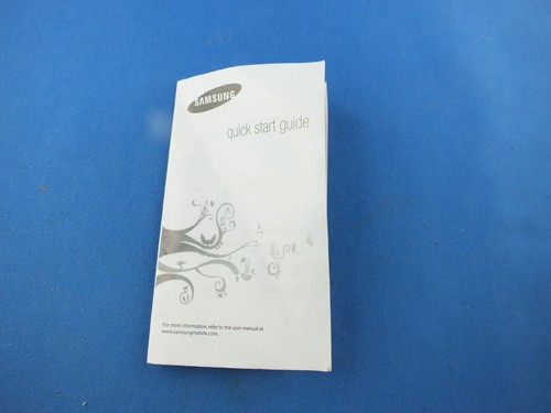 Original Samsung SGH Handy quick start guide for mobile phone manual user Englis - 第 1/7 張圖片