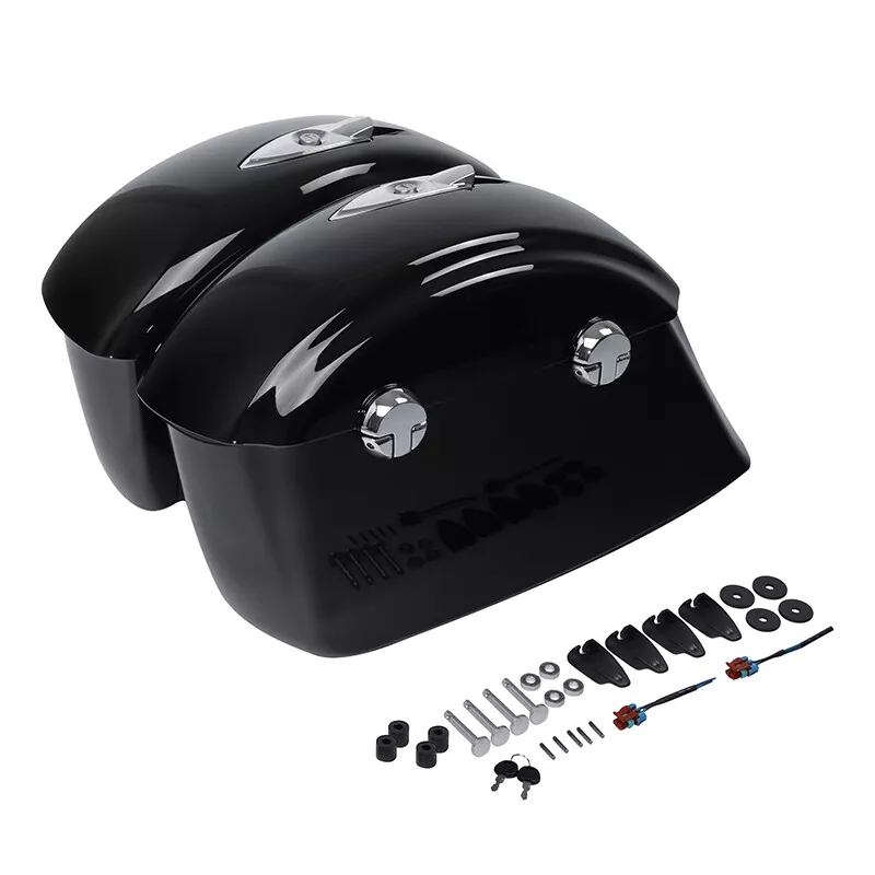 Alforjas Cierre Electrónico para Indian Chieftain Chief 14-20 Roadmaster Classic Foto 2 de 4