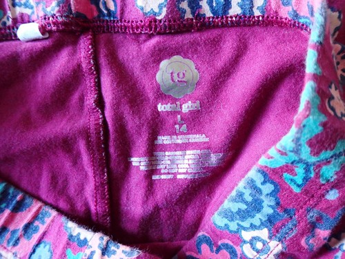 Girls Leggings Eddie Bauer Large 14/16 and Total Girl Large 14 Floral Print - Picture 17 of 19