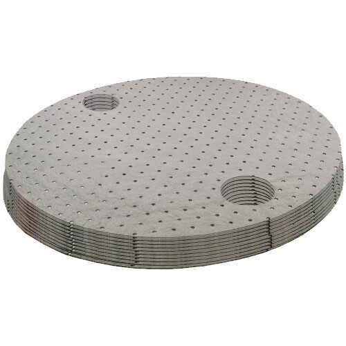 OilDri L90725 Heavy Weight Bonded 55 Gallon Drum Top Pads 22 in 25