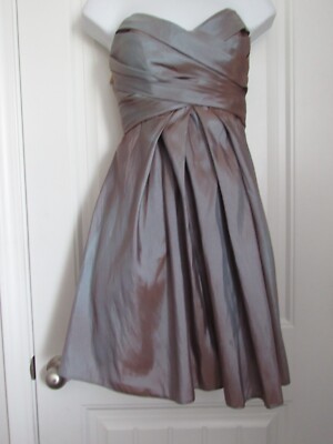 short iridescent prom dress N D979