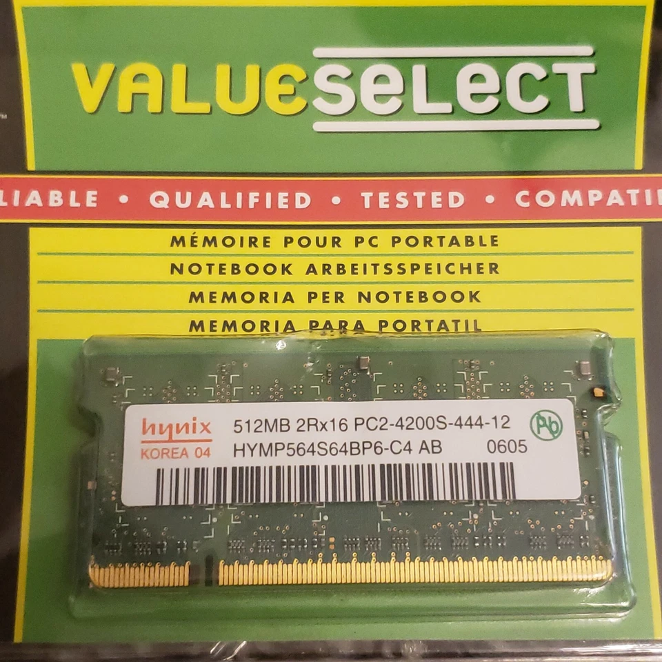 Corsair Memory 1GB DDR2 SDRAM PC2-4200 533MHz RAM | Notebook Memory  - Image 3 of 4