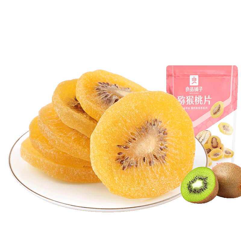 OUYANGHENGZHI Dried Kiwifruit Slices Mi Hou Tao Gan 猕猴桃干 216g/7.62oz