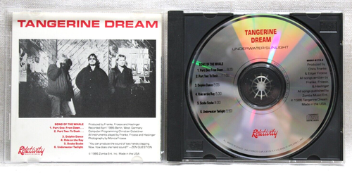 Underwater Sunlight by Tangerine Dream (1986, CD) ELECTRONIC PROG-ROCK SYNTH POP - Picture 2 of 9