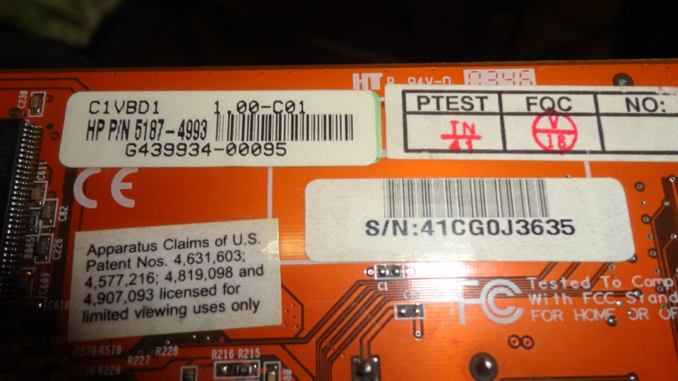 Asus ATI Radeon 9600 256MB A9600/TD/P256 VR350 AGP PC Graphics Card - Image 3 of 4