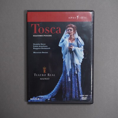 Tosca - Giacomo Puccini - Teatro Real Madrid 2004 2 Disc Set (DVD) Opus Arte