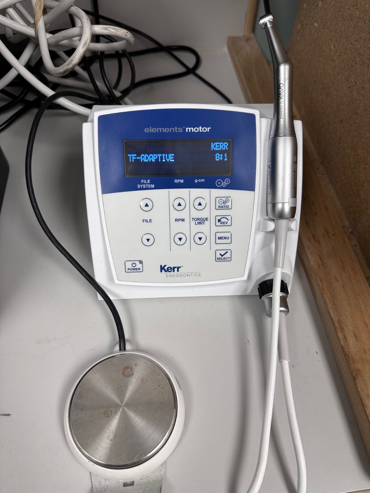 SybronEndo Kerr Elements Adaptive Endodontic Motor with 2 handpieces eBay