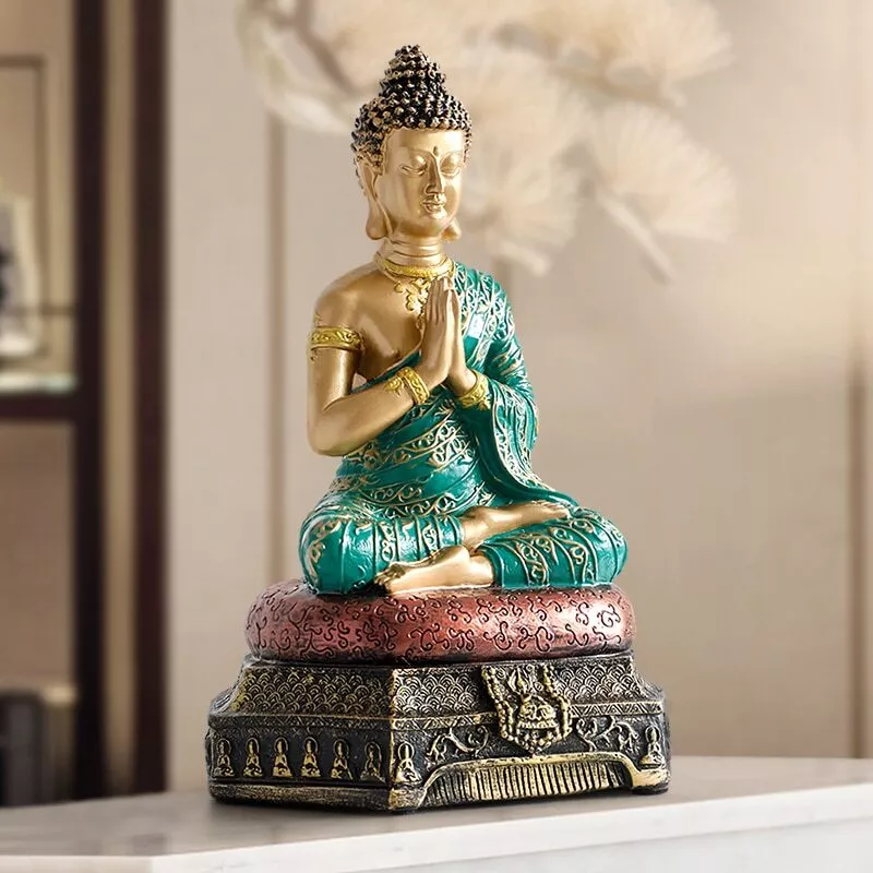 Buddha Statues for Garden Home Decor Desk Ornament Feng Shui ...