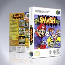 Nintendo 64 Case - NO GAME - Super Smash Bros