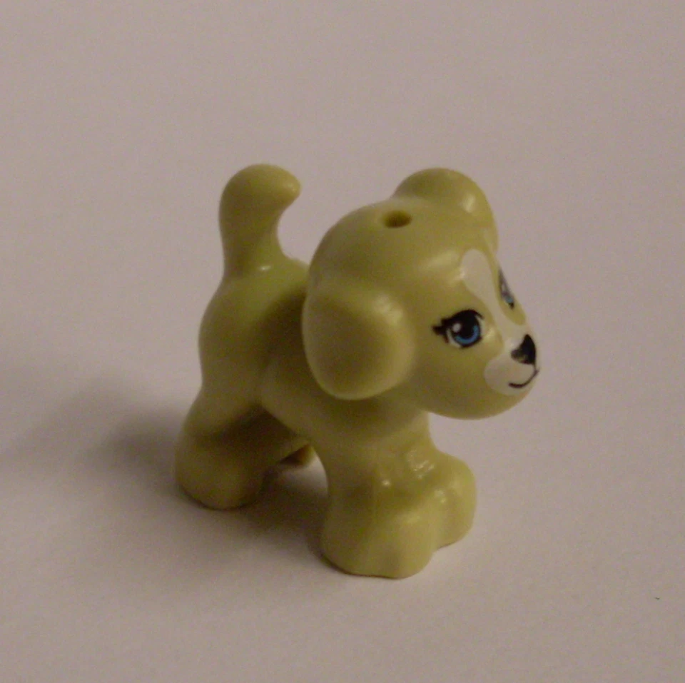 Lego Hund - kleiner beige Hund mit Gesicht, Dog, small, cute, süß - Neu - Bild 1 von 1