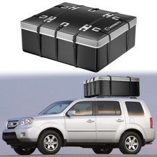 21 Cubic Feet PVC Roof Top Cargo Carrier Bag Storage Waterproof For Honda Pilot