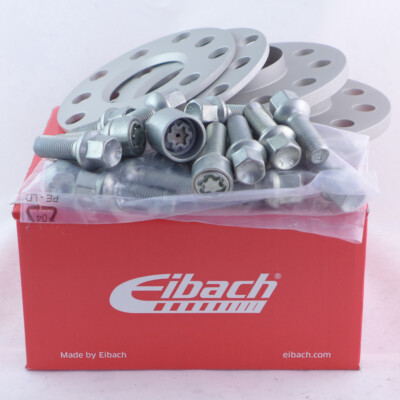 Eibach Spurverbreiterung VA+HA ABE 10/24mm LK:120/5 MZ72,5 SI +Bolzen+Schloß SI