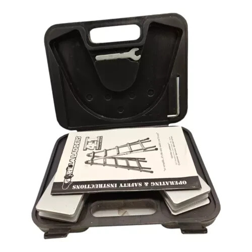 Gorilla Ladders 4 In 1 Static Safety Hinge Kit Aluminum Scaffold Adapter w Case - Picture 10 of 12
