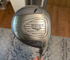 Medicus Dual-hinge 460cc 1 Driver Loft 10.5 Golf Club Swing Trainer Aids Men RH
