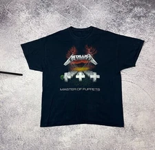 Vintage T-shirt Metallica 2007 rock merch