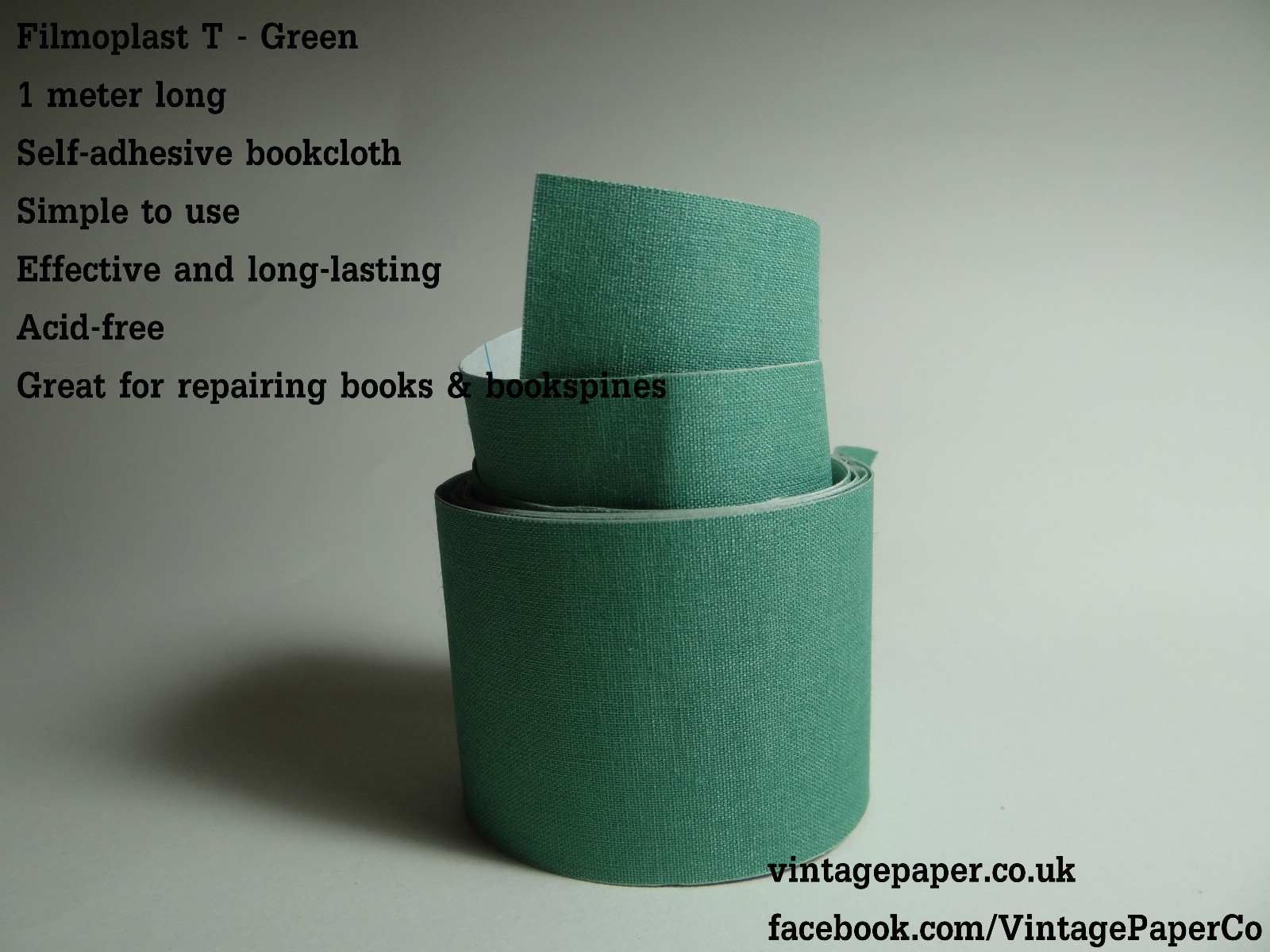 Filmoplast T Book, Book Spine & Box Repair Tape, Selfadhesive