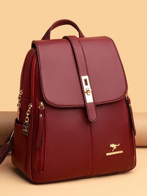 Women'S Backpack 2023 New Korean Style Simple And Fashionable Commuter Bag With
