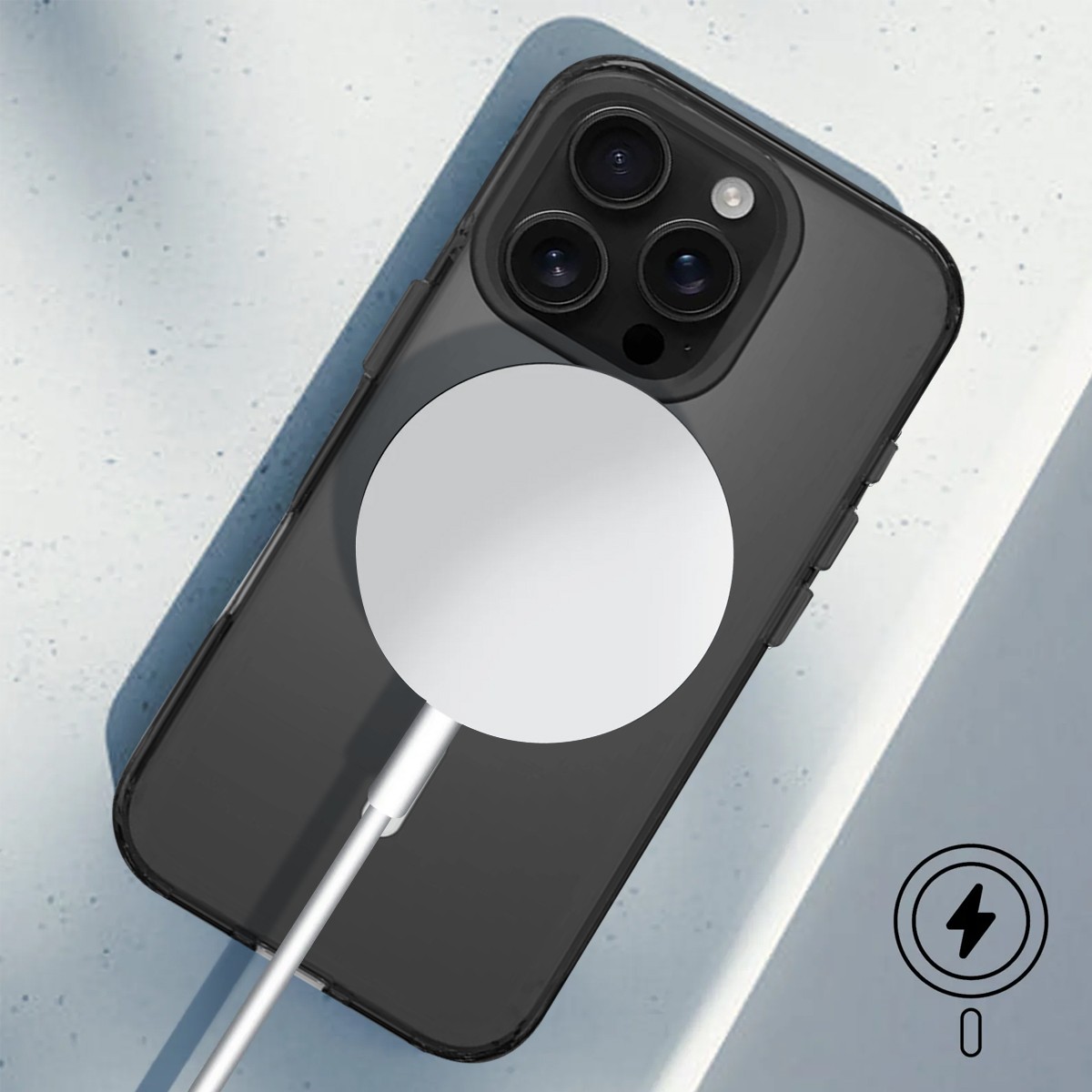 Coque antichoc pour iPhone 16 Pro ultra résistante protection chutes angles renforcés