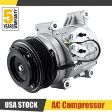 New For Toyota Tacoma 2005-2015 2.7l 4.0l Co 10835c Ac Ac Compressor W Clutch New For Toyota Tacoma 2005-2015 2.7l 4.0l Co 10835c Ac Ac Compressor W Clutch