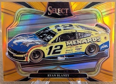 2026 Select Pit Road Orange Prizm SP 21/49 Ryan Blaney
