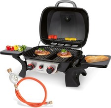 ProfiCook Gasgrill mit 2 Edelstahlbrennern | ...