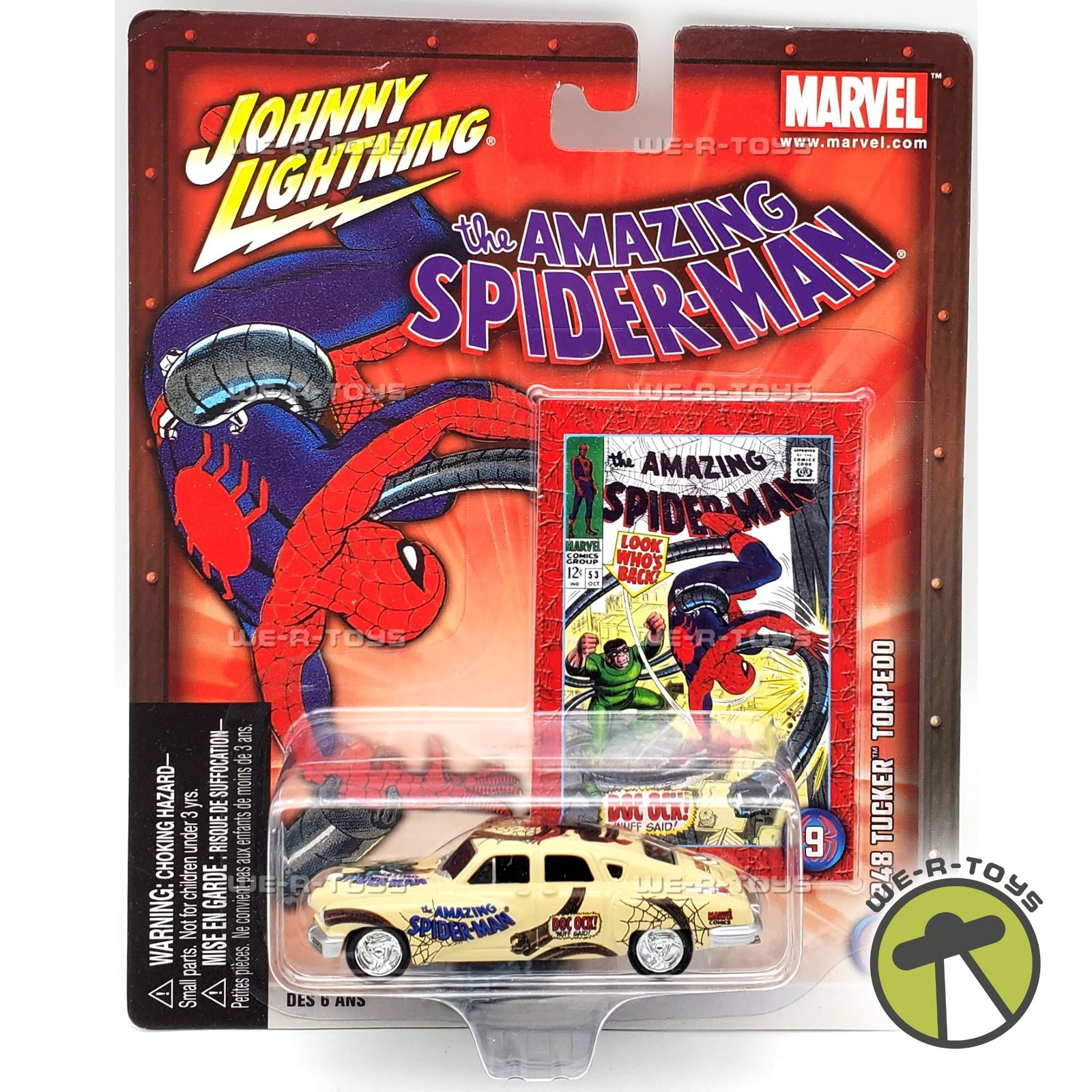 Marvel Johnny Lightning Amazing Spider-Man 1948 Tucker Torpedo Playing Mantis