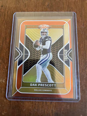 2024 Panini Certified - Gold Team Orange Mirror #GT-DPT Dak Prescott /149