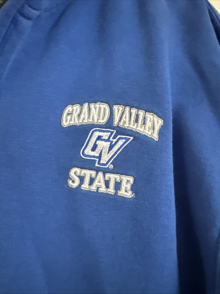 Толстовка с воротником на молнии GVSU Lakers 1/4 размер XS синий цвет - Изображение 2 из 3