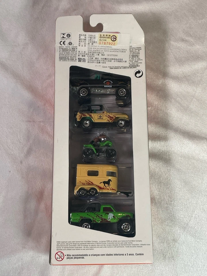 Matchbox 1998 Ranch Riders Coffret 5 Set Gift Pack Mattel Unopened Motorcycle - Image 2 of 4