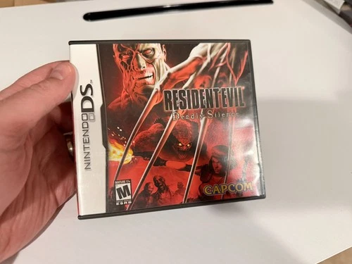 Resident Evil: Deadly Silence (Nintendo DS, 2006) Near Mint, Rare, Complete, CIB