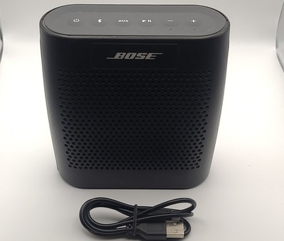 Bose SoundLink Color Wireless Bluetooth Portable Speaker Black #415859 Tested