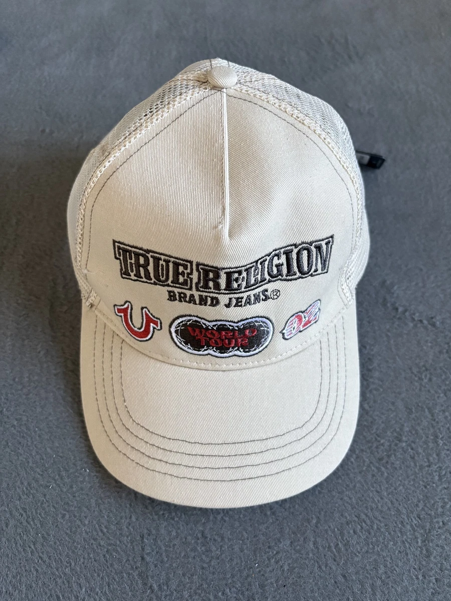 True Religion Cream Hat s-l400.jpg main image 2