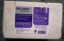 New 6-Pack FELIWAY Optimum Enhanced Calming Pheromone 30-day Refills EXP 02/27