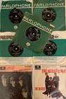 NICE LOT OF 7  THE BEATLES PARLOPHONE   LABELLED  7" RECORDS  VG/VG+