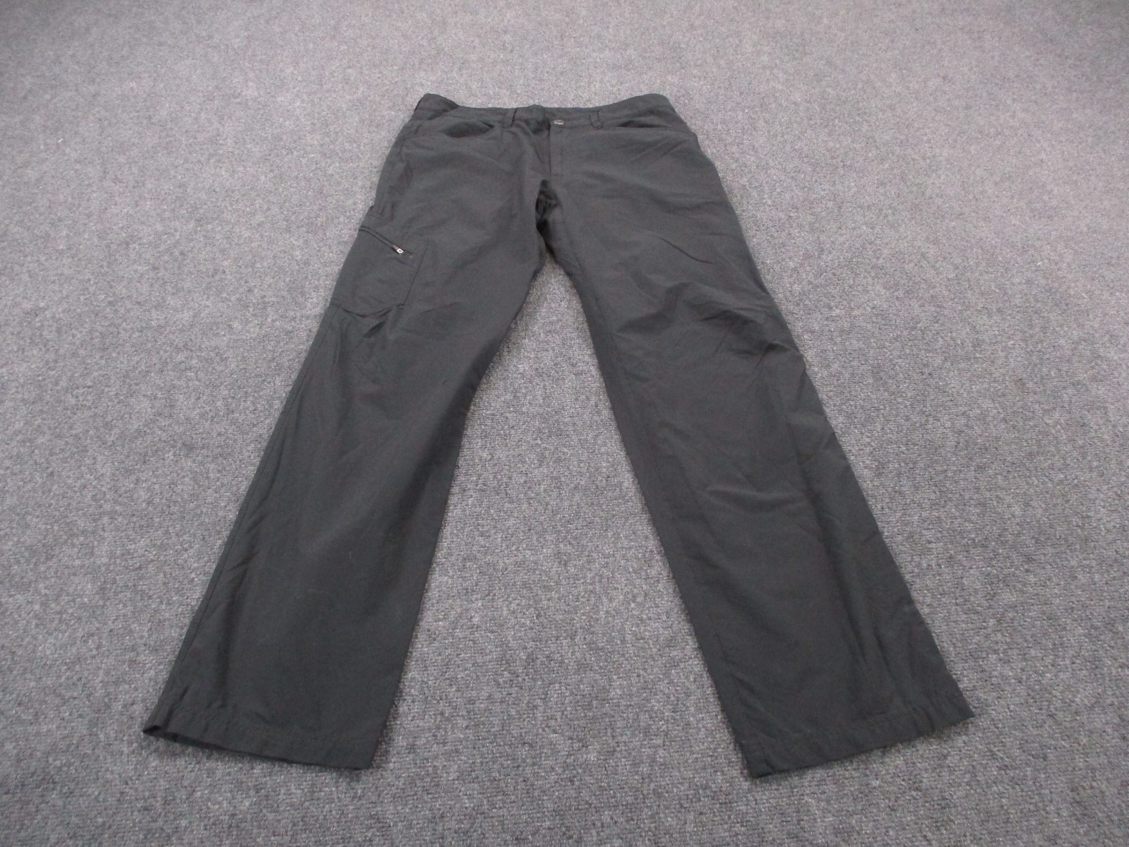 Patagonia Pants Mens 35 Black Nylon Rock Craft Cargo Hiking Climbing 58260