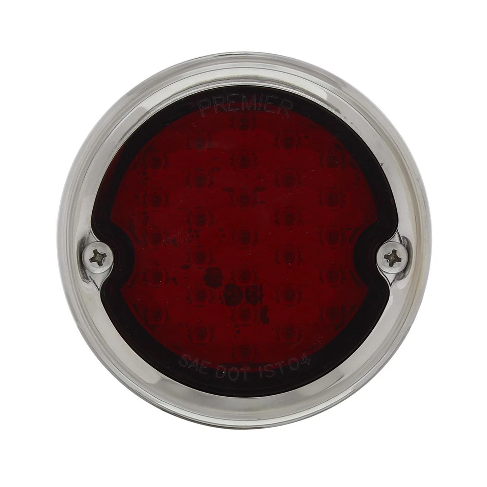 Par de luces traseras LED con carcasa negra + intermitente - camioneta Chevy GMC 1954-59 Foto 4 de 4