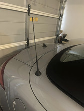 16 Antenna Black Rubber Mast Power Radio Amfm For Saab 9-3 Cabrio 1999-2011