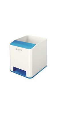Leitz Stifteköcher WOW Duo Colour 9 x 10 x 10,1 cm (B x H x T) Polystyrol bla...